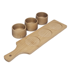 Taca z miseczkami do przekąsek